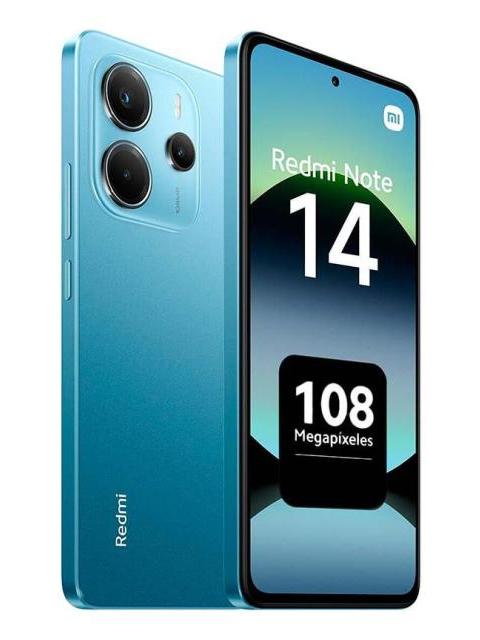 XIAOMI REDMI NOTE 14 4G 256GB 8GB RAM CAMARA 108MPX - AZUL OCEANO - Image 4