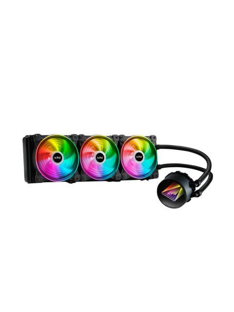 XPG LEVANTE X 360 ENFRIAMIENTO LIQUIDO PARA CPU ARGB 3X 120MM 600 - 2000RPM NEGRO - ¡PRECIO ESPECIAL LIMITADO A 5 UNIDADES POR CLIENTE!