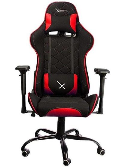 XZEAL SILLA GAMER XZ25 HASTA 150KG NEGRO-ROJO