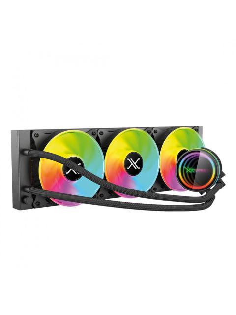 XZEAL XZ411 ENFRIAMIENTO LIQUIDO PARA CPU 3X 120MM 800 - 2200RPM NEGRO - ¡COMPRA Y RECIBE $100 DE SALDO DE REGALO EN TU PROXIMA COMPRA!