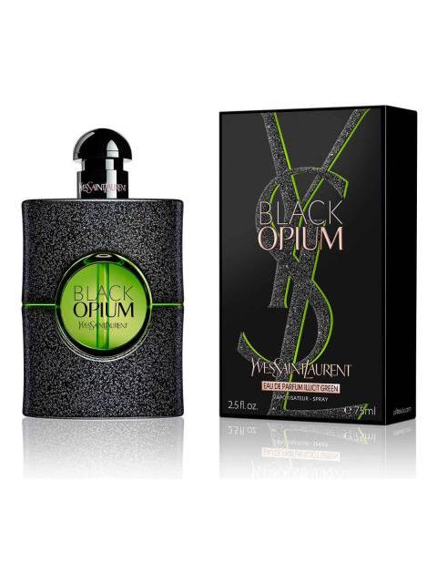 YVES SAINT LAURENT BLACK OPIUM ILLICIT GREEN 75ML EDP VOLUMEN DE LA UNIDAD 75 ML