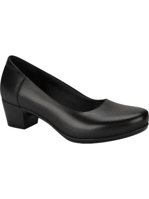 ZAPATILLA DE PIEL NEGRO CALZADO PAZSTOR