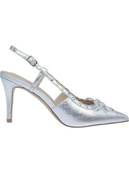 ZAPATILLA DESTALONADA PLATA YAELI FASHION