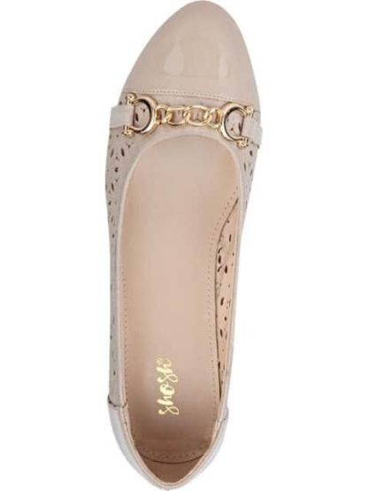 ZAPATILLA PERFORADA BEIGE SHOSH - Image 4