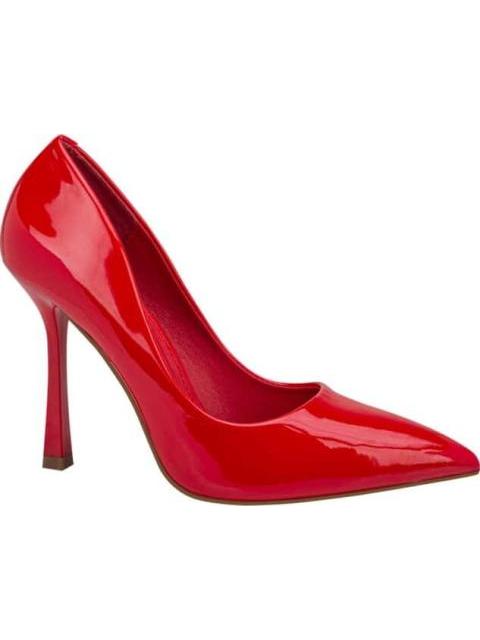 ZAPATILLA TACON ASIMETRICO ROJO THALIA SODI