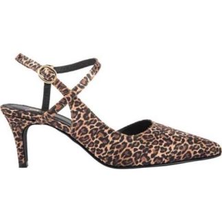 ZAPATILLA TACON BAJO CAMEL YAELI FASHION