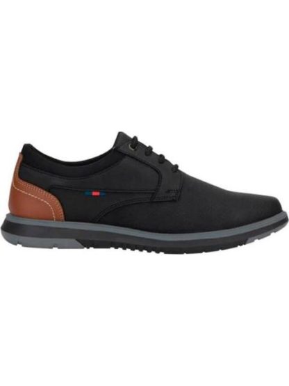 ZAPATO CASUAL AGUJETA NEGRO KAFE