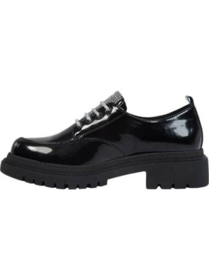 ZAPATO ESCOLAR CON PEDRERIA NEGRO VI LINE FASHION - Image 5