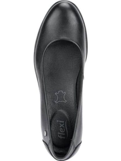 BALLERINA DE PIEL NEGRO FLEXI - Image 3
