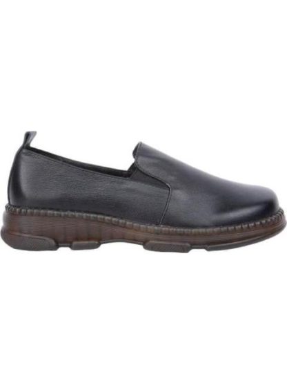 ZAPATO DE PIEL NEGRO SCHATZ COMFORT FLEX