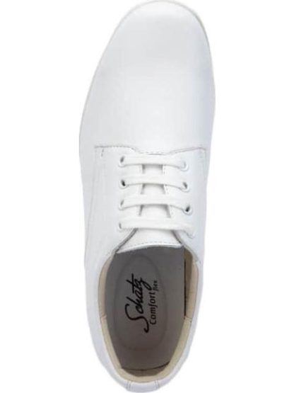 ZAPATO DE SERVICIO CON AGUJETA BLANCO SCHATZ COMFORT FLEX - Image 3