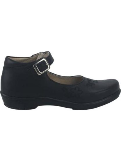 ZAPATO ESCOLAR DE PIEL NEGRO DOGI