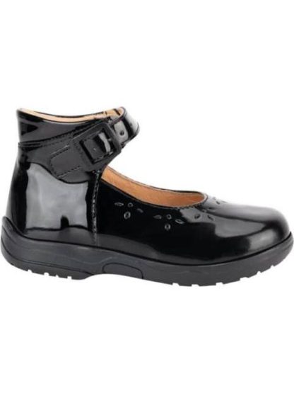 ZAPATO ESCOLAR DE PIEL NEGRO HUSH PUPPIES1