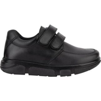 ZAPATO ESCOLAR DE PIEL NEGRO KAFE