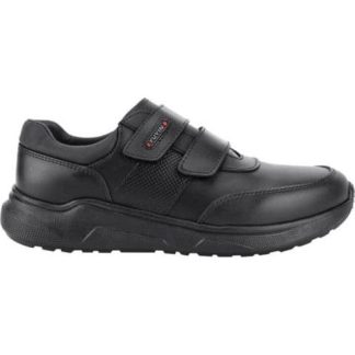 ZAPATO ESCOLAR DE PIEL NEGRO YU YIN