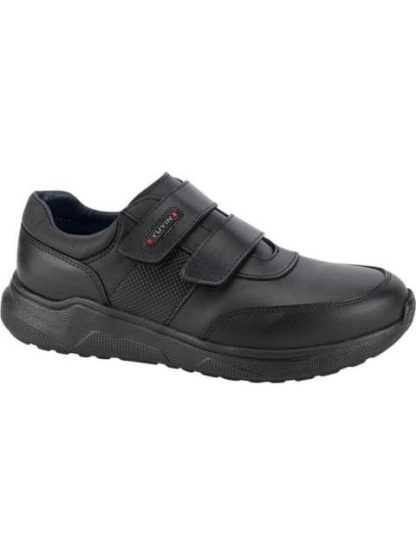 ZAPATO ESCOLAR DE PIEL NEGRO YU YIN - Image 2