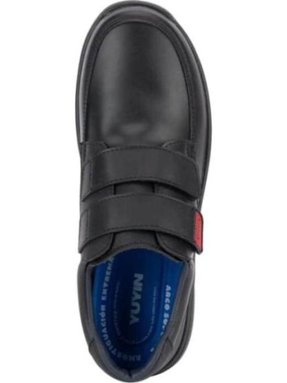 ZAPATO ESCOLAR DE PIEL NEGRO YU YIN - Image 3