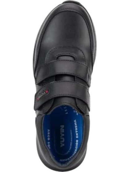 ZAPATO ESCOLAR DE PIEL NEGRO YU YIN - Image 3