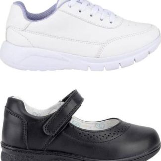 ZAPATO Y TENIS KIT ESCOLAR BLANCO/NEGRO MIRAGE