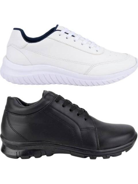 ZAPATO Y TENIS KIT ESCOLAR BLANCO/NEGRO MIRAGE