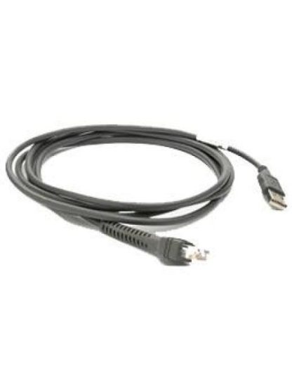 ZEBRA CABLE USB A 2.1 METROS GRIS