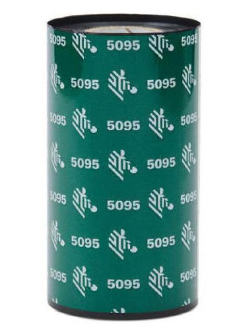 ZEBRA CINTA DE RESINA 5095 25.4 MM DE DIAMETRO INTERNO 110 MM X 450 METROS 1 ROLLO