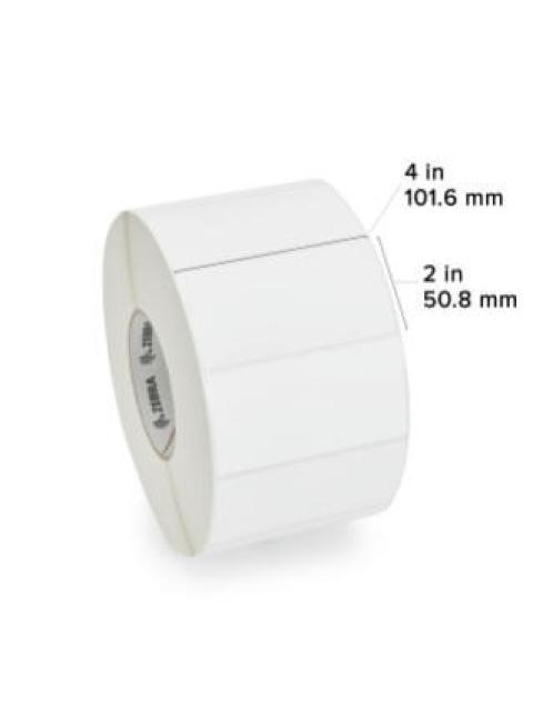 ZEBRA ROLLO DE ETIQUETAS 1000D 4 X 2 4 X 2760 ETIQUETAS BLANCO