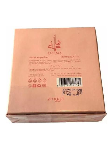 ZIMAYA FATIMA BY AFNAN EXTRAIT DE PARFUM 100 ML SPRAY MUJER - Image 6