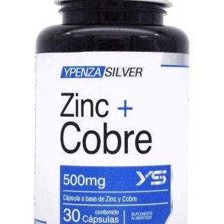 ZINC CON COBRE 30 CAP YPENZA SILVER