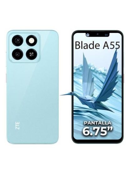 ZTE SMARTPHONE BLADE A55 128GB + 4GB RAM COLOR AZUL