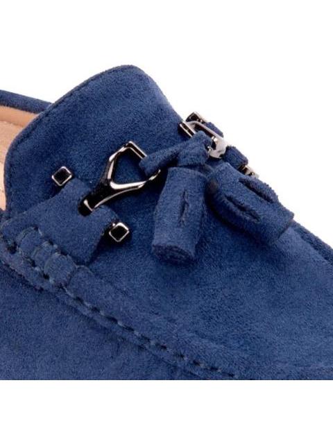 ZUECO CON HERRAJE AZUL MARINO SHOSH - Image 6