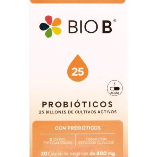 25 BILLONES PROBIOTICOS 30 CAP BIO B