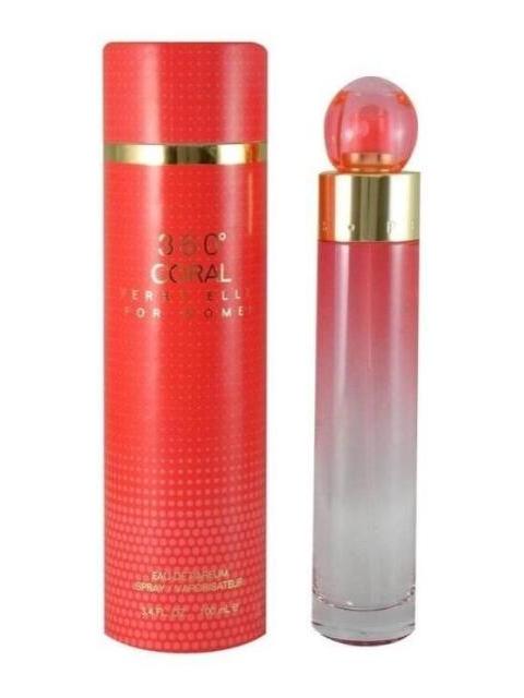 360° CORAL 100 ML EDP SPRAY DE PERRY ELLIS