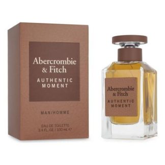 ABERCROMBIE & FITCH AUTHENTIC MOMENT MAN 100ML EDT SPRAY - C