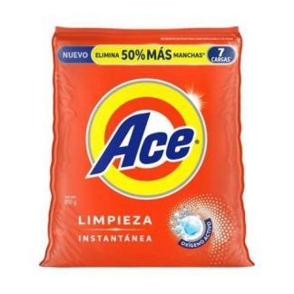 ACE DETERGENTE PARA ROPA 7 CARGAS 850 GR