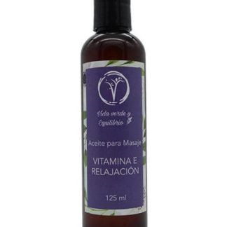 ACEITE VITAMINA E RELAJACION 125 ML VIDA VERDE Y E.