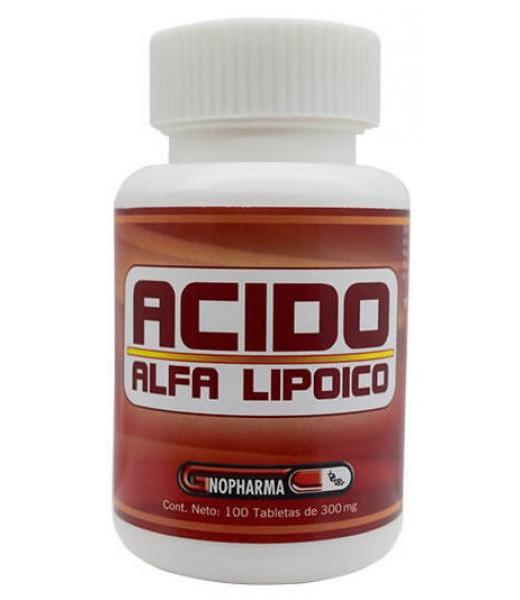 ACIDO ALFA LIPOICO 100 TAB GNOPHARMA
