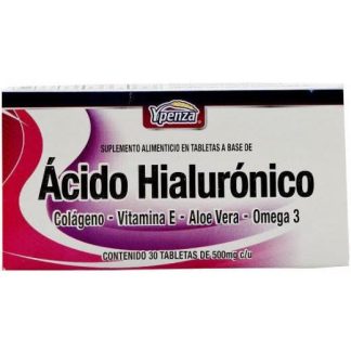 ACIDO HIALURONICO CON COLAGENO Y VIT E 30 TAB YPENZA