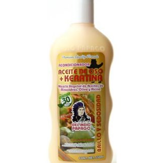 ACONDICIONADOR CON ACEITE DE OSO 550 ML DEL INDIO PAPAGO