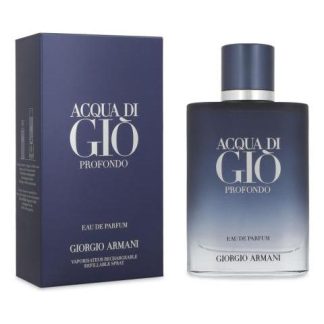 ACQUA DI GIO PROFONDO 100ML EDP REFILLABLE SPRAY - CABALLERO