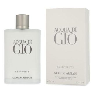 ACQUA DI GIO REFILLABLE 200ML EDT SPRAY - CABALLERO
