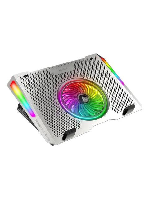 ACTECK BASE ENFRIADORA FROOST EPIC BE670 PARA LAPTOP 15.6 CON 1 VENTILADOR PLATA
