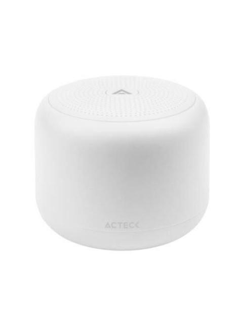 ACTECK BOCINA GLEE TINY AP410 BLUETOOTH INALAMBRICO 5W RMS USB C BLANCO