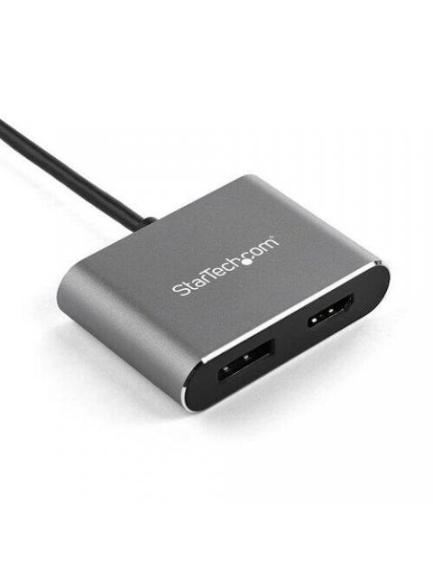 STARTECH  USB C MACHO - HDMI-DISPLAYPORT HEMBRA NEGRO-GRIS - Image 3