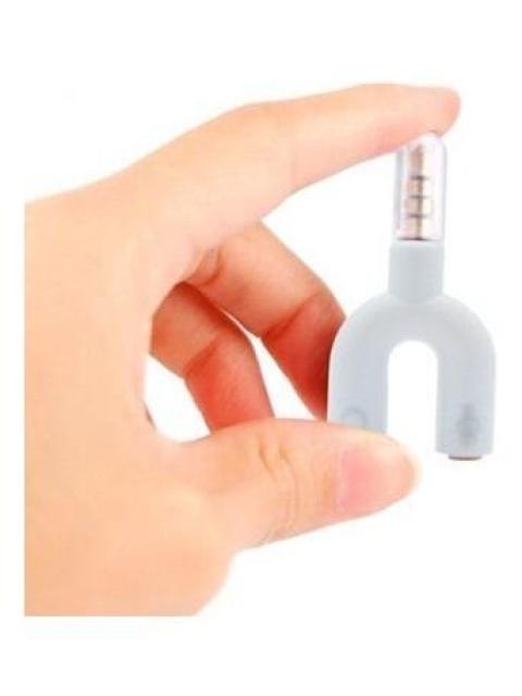 ADAPTADOR DE AUDIO BROBOTIX 3.5MM MACHO 3.5MM HEMBRA BLAN V - Image 6