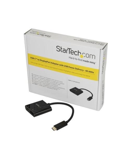 STARTECH  ADAPTADOR DE VIDEO EXTERNO USB-C MACHO - DISPLAYPORT HEMBRA NEGRO - Image 4