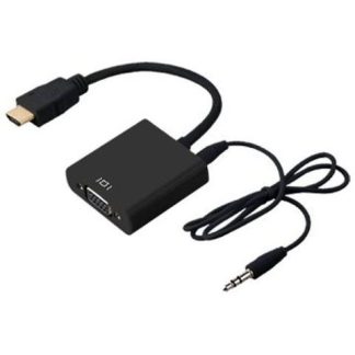 ADAPTADOR HDMI A VGA BROBOTIX NEGRO 110964N