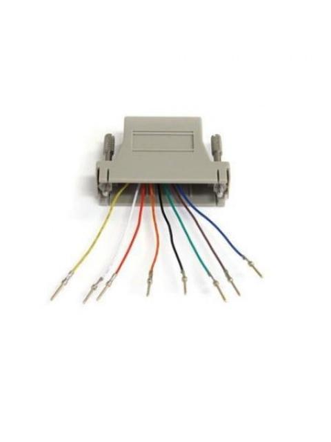 STARTECH  ADAPTADOR MODULAR SERIAL DB25 MACHO - RJ45 HEMBRA GRIS - Image 3