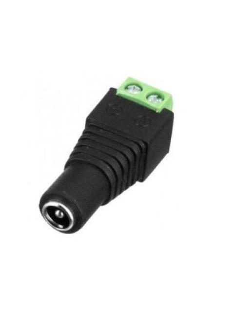 ADAPTADOR TIPO JACK BROBOTIX 170120 DC HEMBRA NEGRO COBRE