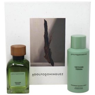 ADOLFO DOMINGUEZ VETIVER TERRA 2 PZ PARA HOMBRE